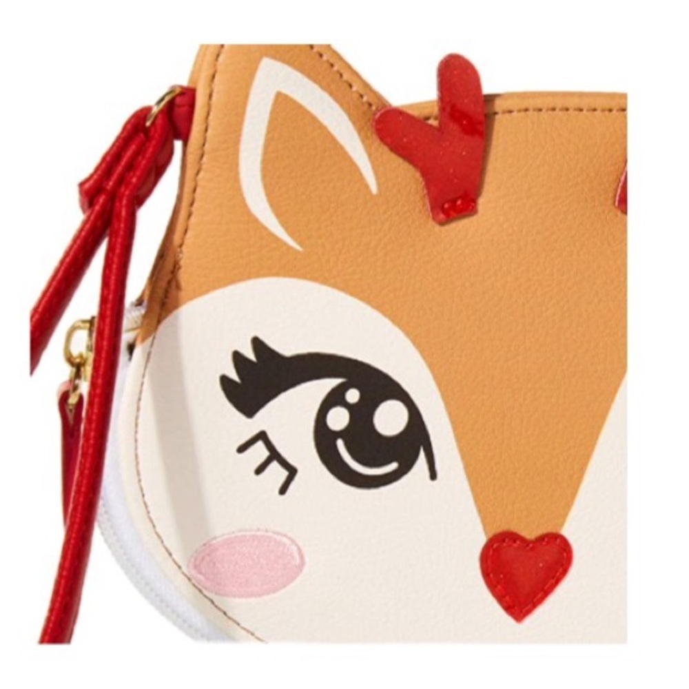 Luv Betsy by Betsy Johnson Holiday Reindeer Wristlet - Picture 3 of 10